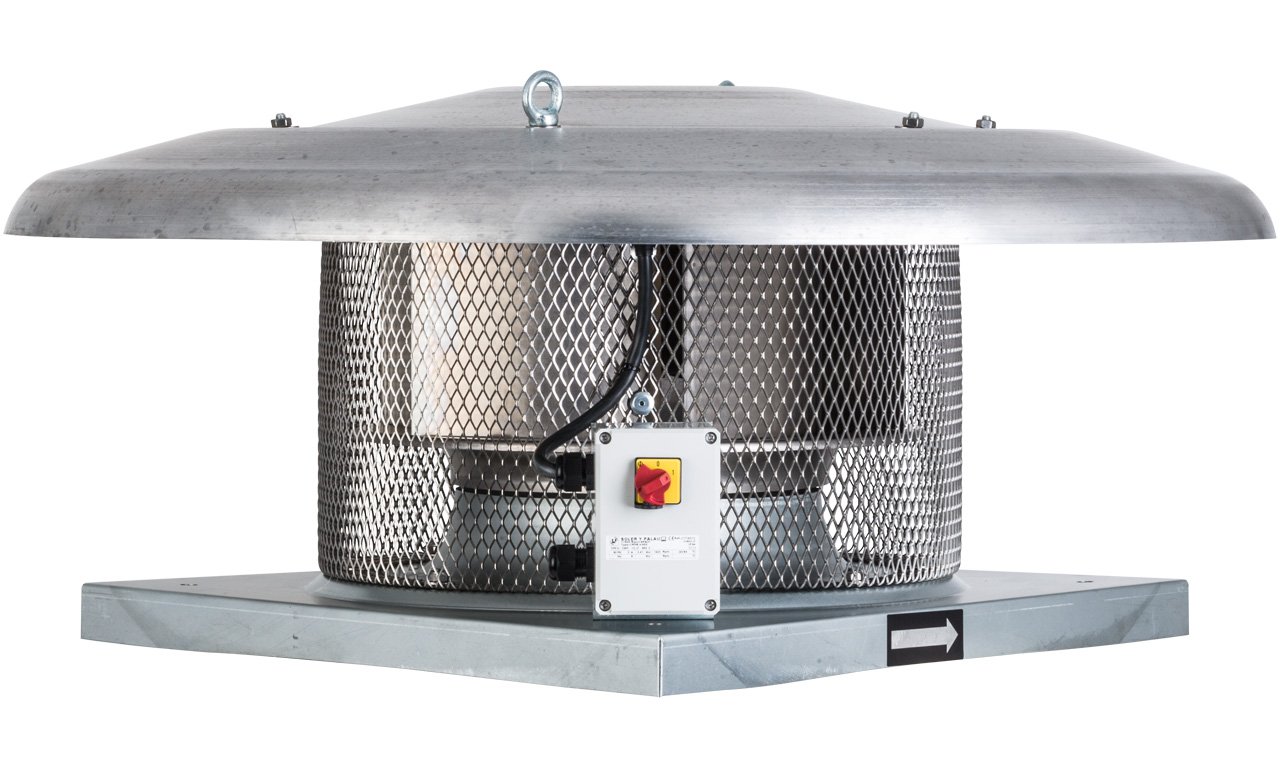 CRHB/4-280 N (220 V) YATAY ATIŞLI ÇATI TİPİ FAN (1530 M3/H)