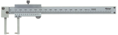 Mitutoyo 536-152 Sürmeli Boyunlu Kumpas Noktalı Çene Dış 0-150mm, 0,05mm, Metrik