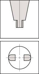 Mitutoyo 533-406 Sürmeli Kumpas, Standart Çeneli Uç Stili 0-1000mm, 0,05mm, Metrik