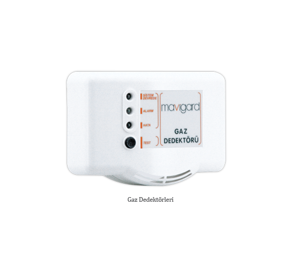 Mavili AGD-1224L.VIP Mavigard AGD Serisi Gaz Dedektörleri Akıllı Adresli LPG (Bütan+propan) Dedektörü, 12/24V DC
