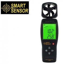 Smart Sensor AS 806 Rüzgar Hızı ve Sıcaklık Ölçer Anemometre