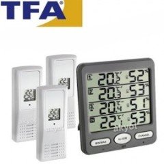 TFA 30.3054.10 ´Klima Monitor´ Çoklu Ortam Sıcaklık ve Nem Takip Cihazı