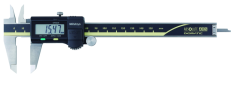 Mitutoyo 500-151-30 Dijital ABS AOS Kaliper 0-150mm, Bıçak, Başparmak Silindiri, Veri Çıkışı