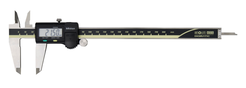 Mitutoyo 500-152-30 0-200mm Kumpas, Bıçak, Başparmak Silindiri, Veri Çıkışı.