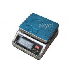 Desis S29 Dijital Yıkanabilir Terazi - Hassasiyet: 1 gr. Max: 6 kg.