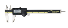 Mitutoyo 500-171-30 Dijital ABS AOS Kaliper İnç / Metrik, 0-6 '', Blade, Başparmak R., Outp.