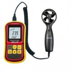 LYK BGM8901 Dijital Anemometre Rüzgar Hızı ve Sıcaklık Ölçer