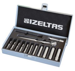 1/4'' derin lokma anahtar takımı 14 parça