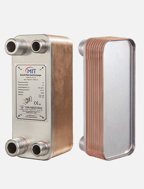 Mıt Mb - 01 Model Lehimli Tip Plakalı Isı Eşanjörleri