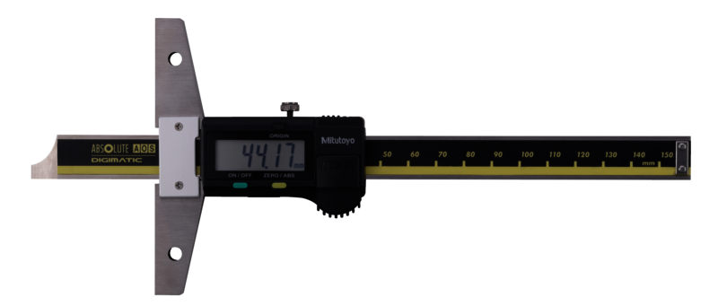 Mitutoyo 571-201-30 Dijital ABS AOS Derinlik Ölçer 0-150 mm