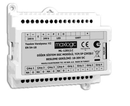 Mavili ML-12012.UART Maxlogic Diğer Sistemler ile Supervisor Arası Haberleşme SGC Modülü, UART Çıkışlı (Kablo Dahil)