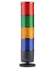 Mucco 4 Katlı Flaşör Sabit Buzzer Işıklı Kolon 12-24V AC/DC SNT7013FB4