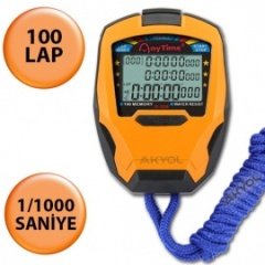 D-308 100 Lap Hafızalı 1/1000 Saniye Profesyonel Tip Kronometre