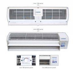 OLEFINI ELEKTRİKLİ ISITICILI HAVA PERDELERİ Mini Serisi