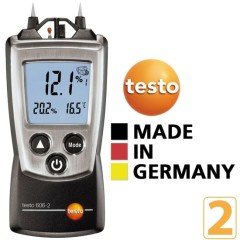 Testo 606-2 Ahşap Beton Nem, Hava Nem ve Sıcaklık Ölçer