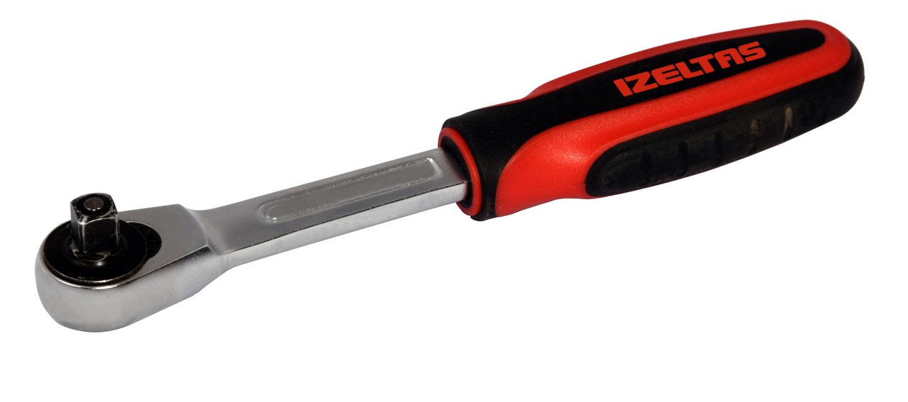 1/4'' cırcır kolu plastik saplı 140mm