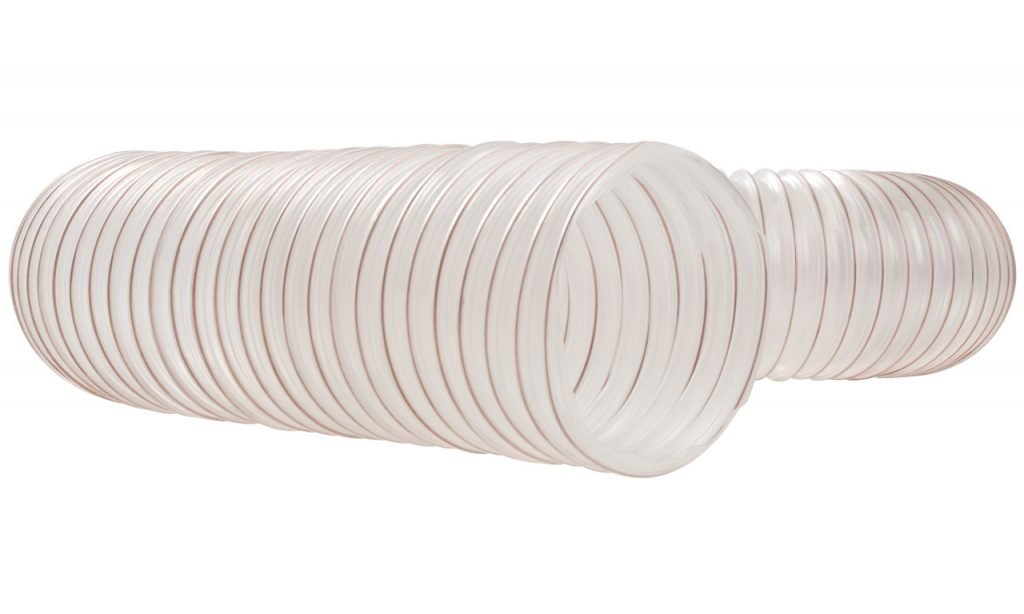 SIMFLEKSTPU (STANDARD) Ø115mm Endüstriyel Poliüretan Hortum (10 metre fiyatıdır.)