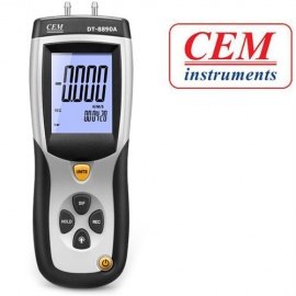 CEM DT8890 Manometre - Fark Basınç Ölçer