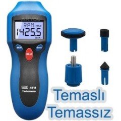 CEM AT8 Temaslı Temassız Devir Ölçer Takometre