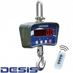 Desis OCS-B Dijital Vinç Baskülü - Hassasiyet: 0,5 kg. Max: 1000 kg.