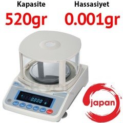 AND FZ 500İ Hassas Terazi - Hassasiyet:0.001 gr. Max: 520 gr.