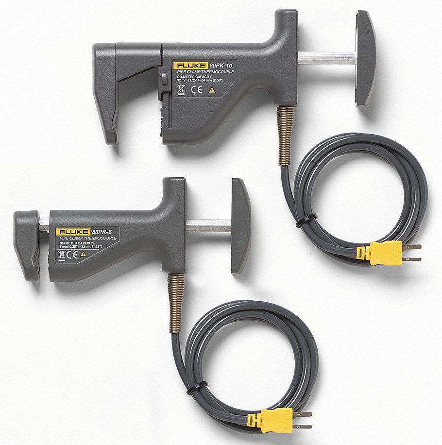 Fluke 80PK-18 Boru Kelepçesi Sıcaklık Probu Kiti