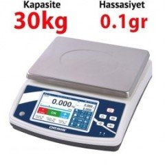 Desis Q7 Dijital Hassas Terazi - Hassasiyet: 0.1 gr. Max: 30 kg.