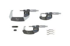 Mitutoyo 293-962-30 Digimatic Mikrometre IP65 set 0-75 mm (3 adet)