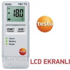 Testo 184 T3 Nakliye Araçları İçin Sıcaklık Kayıt Cihazı