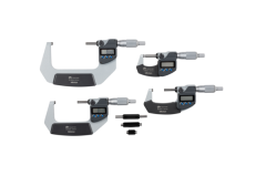 Mitutoyo 293-963-30 Digimatic Mikrometre IP65 set 0-100mm (4 adet)