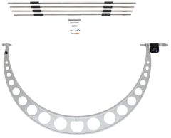 Mitutoyo 340-525 800-900 mm Değiştirilebilir Uçlu Dijital Dış Çap Mikrometre