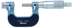 Mitutoyo 126-125 0-25mm Vida diş ölçümü için mikrometre