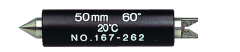 Mitutoyo 167-261 Multimetre Ayar ölçü 25 mm/60°