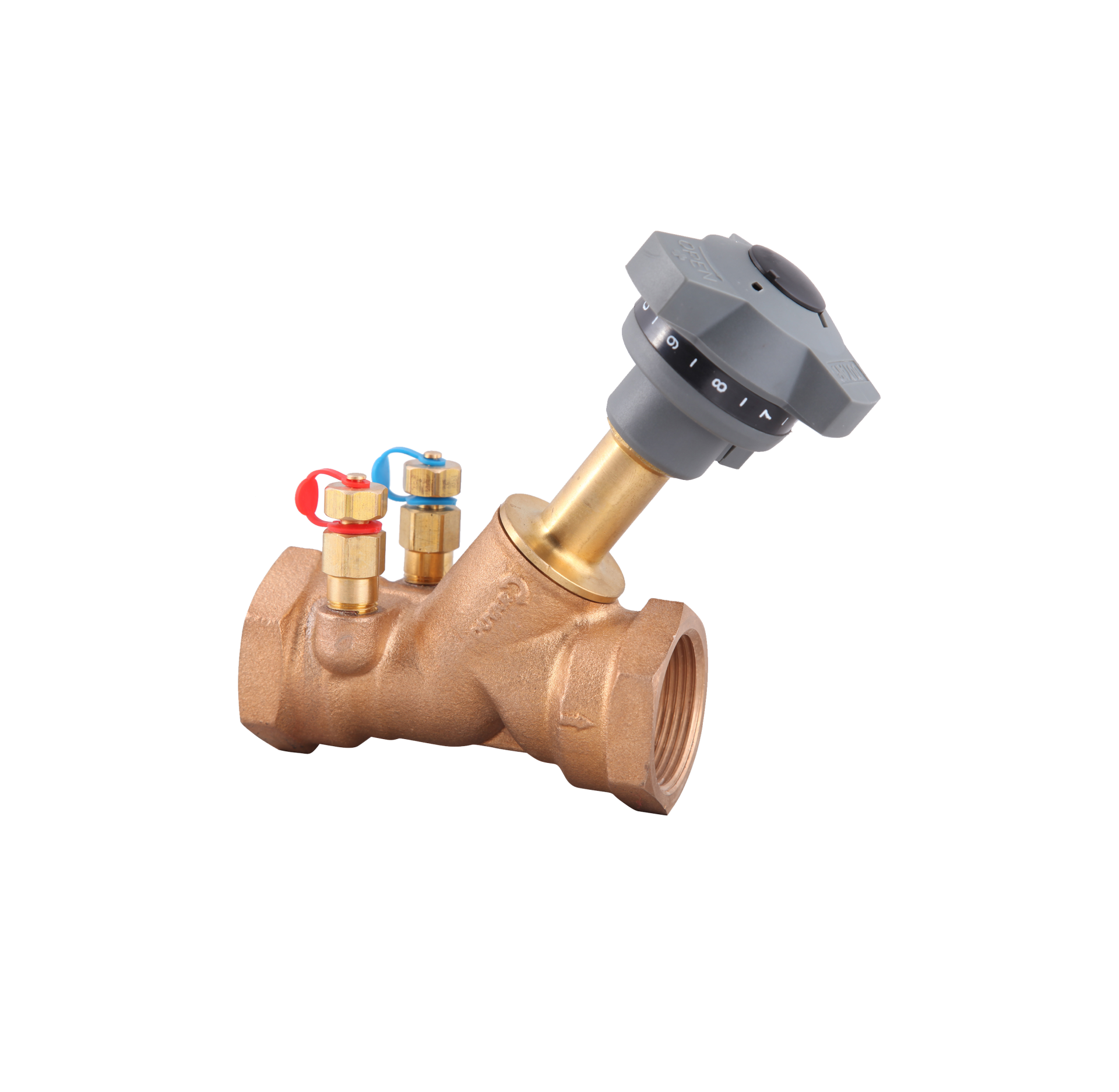 T-3010 Bronz Dişli Statik Balans Vanası