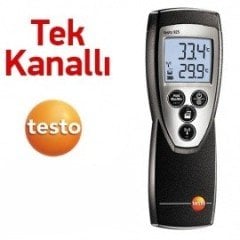 Testo 925 Tek Kanallı K Tipi Prob Okuyucu Termometre