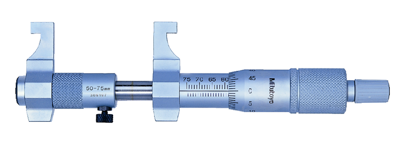 Mitutoyo 145-187 50-75mm Analog Tip ve Ölçüm Çeneli İç Çap Mikrometre