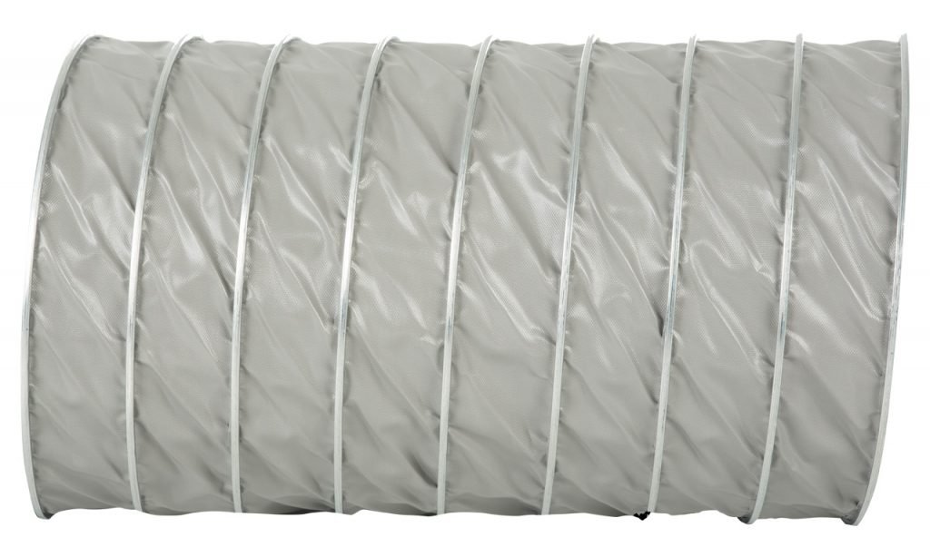 CLIP SIMFLEKS PVC 220 Mikron Ø90mm Endüstriyel Takviyeli PVC Flexible Hava Kanalı (1metre fiyatıdır.)