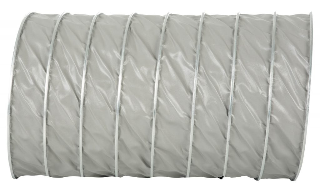 CLIP SIMFLEKS PVC 220 Mikron Ø150mm Endüstriyel Takviyeli PVC Flexible Hava Kanalı (1metre fiyatıdır.)