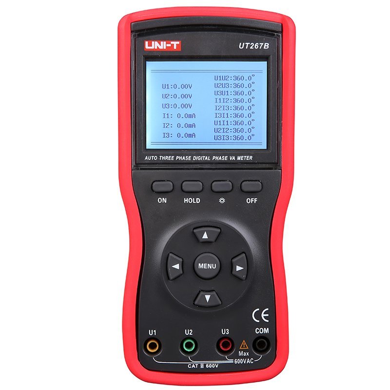 Unit UT 267B Dijital Akıllı 2/3 Fazlı Fazmetre