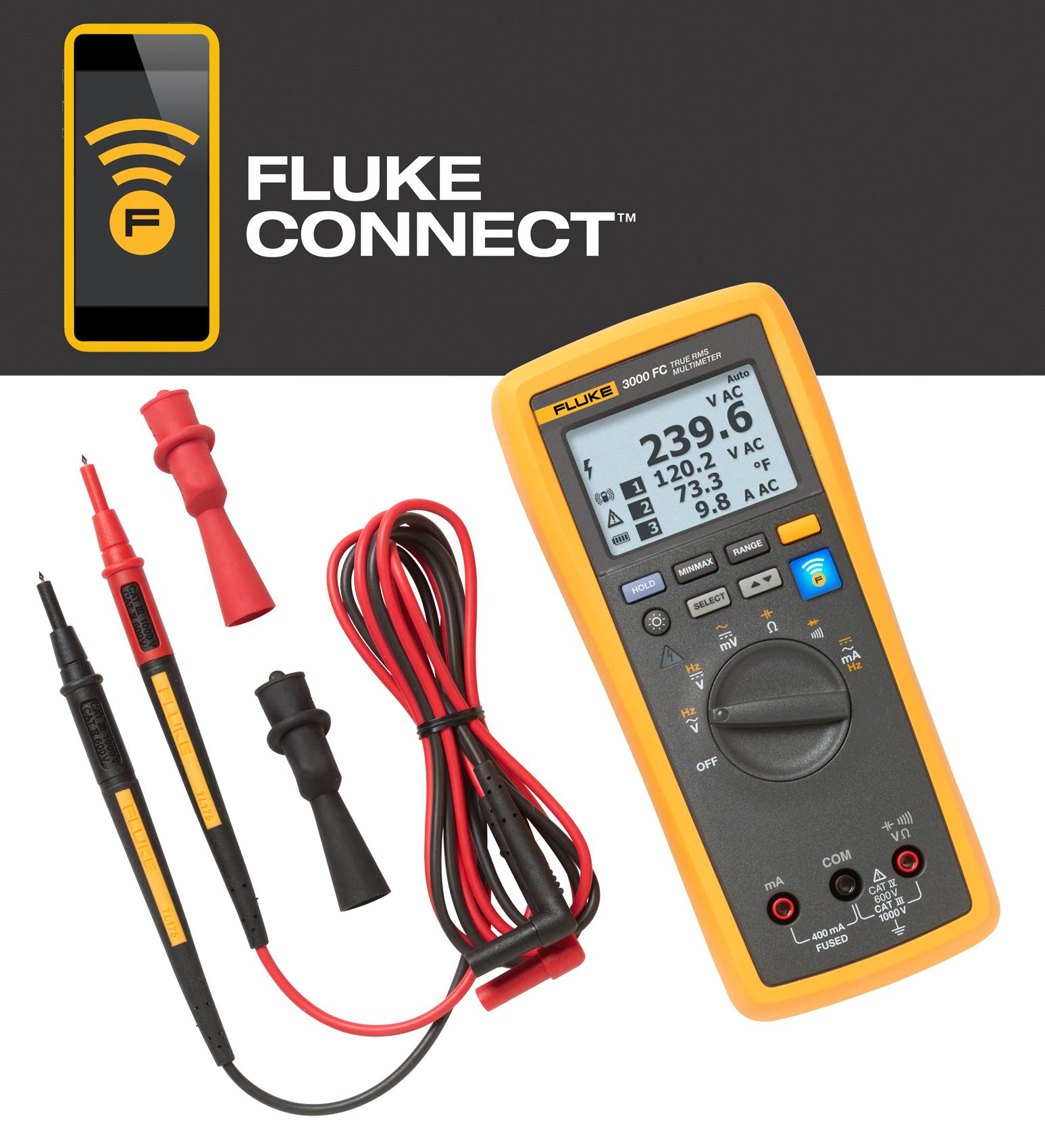 FLUKE 3000 FC Kablosuz Dijital Multimetre