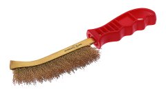 Kıvrık uçlu fırça plastik saplı 270 mm
