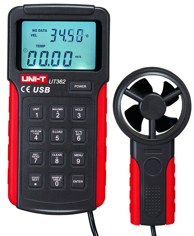 Uni-T UT362 Rüzgar Ölçüm Cihazı - Anemometre