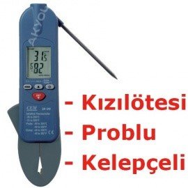 CEM IR99 Kızılötesi, Problu ve Kelepçe Sıcaklık Ölçer