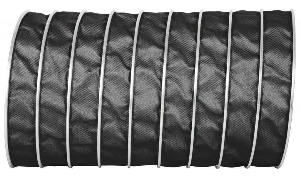 CLIP SIMFLEKS-NEOPRENE 450 Mikron Ø600mm Endüstriyel Takviyeli Neopren Flexible Hava Kanalı (1metre fiyatıdır.)