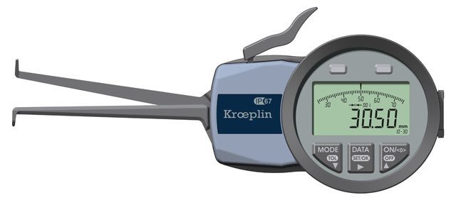 G210 Dijital İç Çap Kanal Komparatörü 10-30 mm