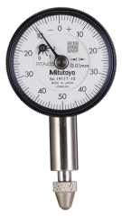 Mitutoyo 1911TB-10 2,5mm 0,01mm Çözünürlüklü Ölçüm Aralıklı Komparatör Saati