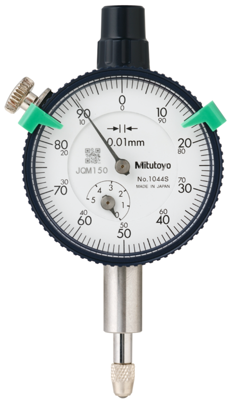Mitutoyo 1044S 5mm Ölçüm Aralıklı 0,01mm Çözünürlüklü Ölçüm Aralıklı Komparatör Saati