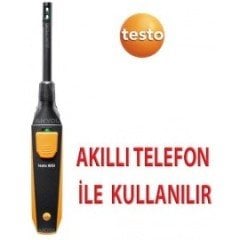 Testo 605i Akıllı Telefon ile Kullanılabilen Termo Higrometre (Ekransız)