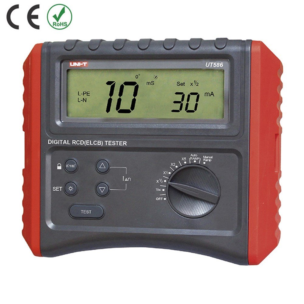 Uni-t UT586 Dijital RCD (ELCB) Test Cihazı