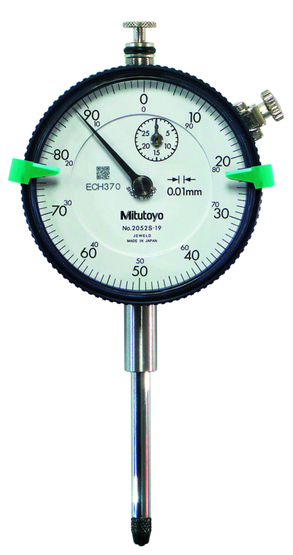 Mitutoyo 2052S-19 30mm Ölçüm Aralıklı 0,01mm Çözünürlüklü Ölçüm Aralıklı Komparatör Saati